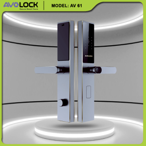 Khóa Cửa Vân Tay AV-61 – Thiết Kế Sang Trọng, Bảo Mật An Toàn Cho Mọi Không Gian